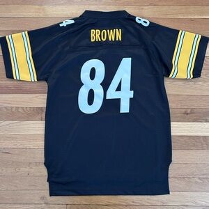 Antonio Brown Pittsburgh Steelers NFL On Field Jersey, Youth XL 18-20, +2 length